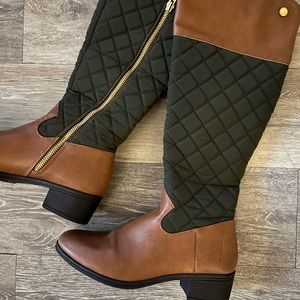 Nautica quilted boots